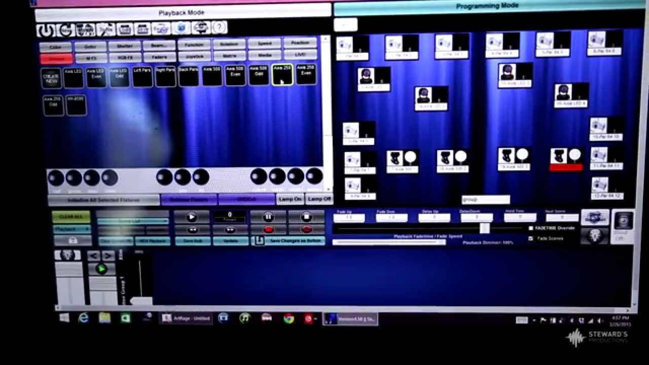 dmx computer software
